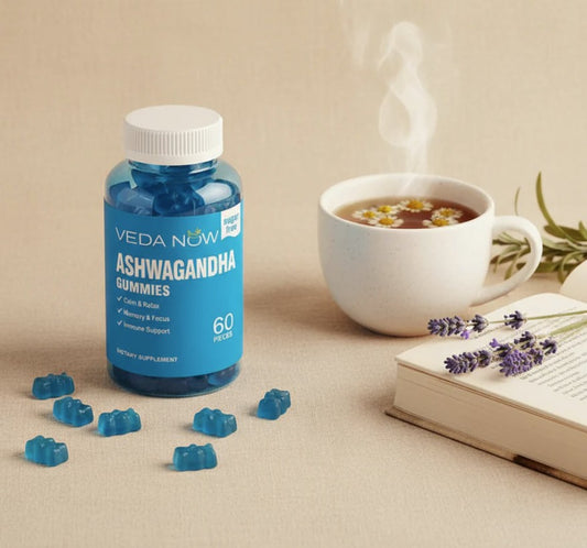 Ashwagandha Gummies NZ (60 Count) — Sugar-Free & Vegan Adaptogen Support